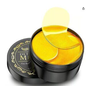 NEW in box 24k gold under eye patches with natural extracts- Never Used!